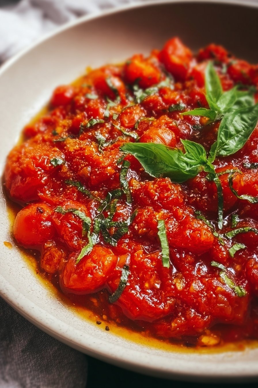 Homemade Roma Tomato Sauce