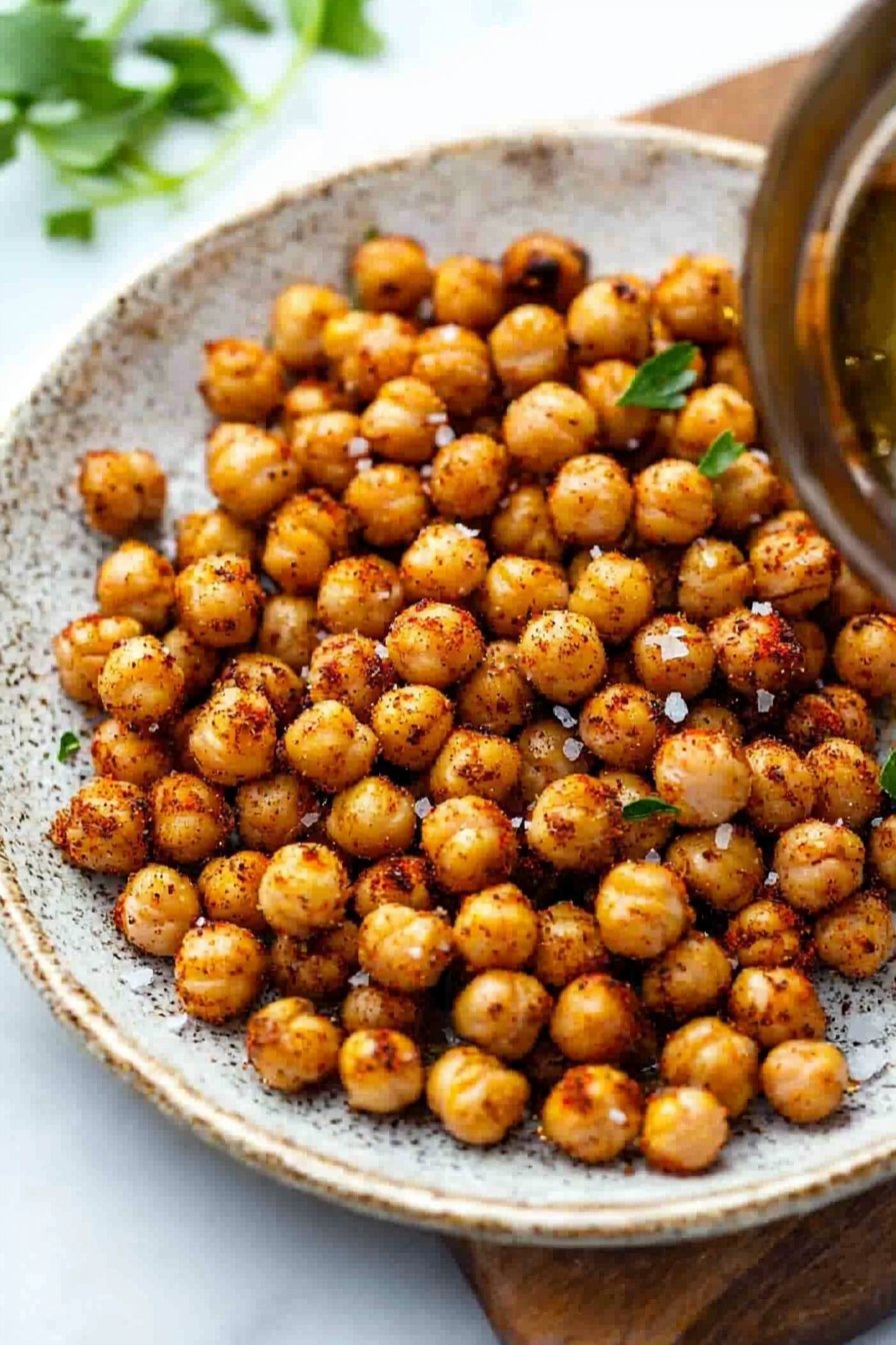 Crispy Roasted Chickpeas