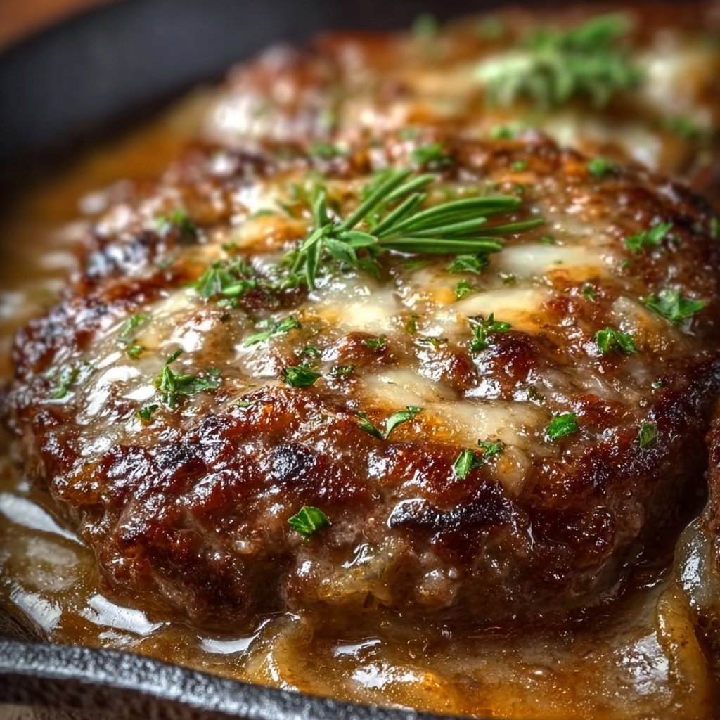 Amish Hamburger Steak Bake