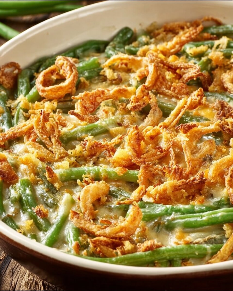 Easy Classic Green Bean Casserole