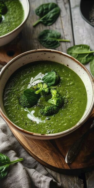 Soupe Brocoli Épinards