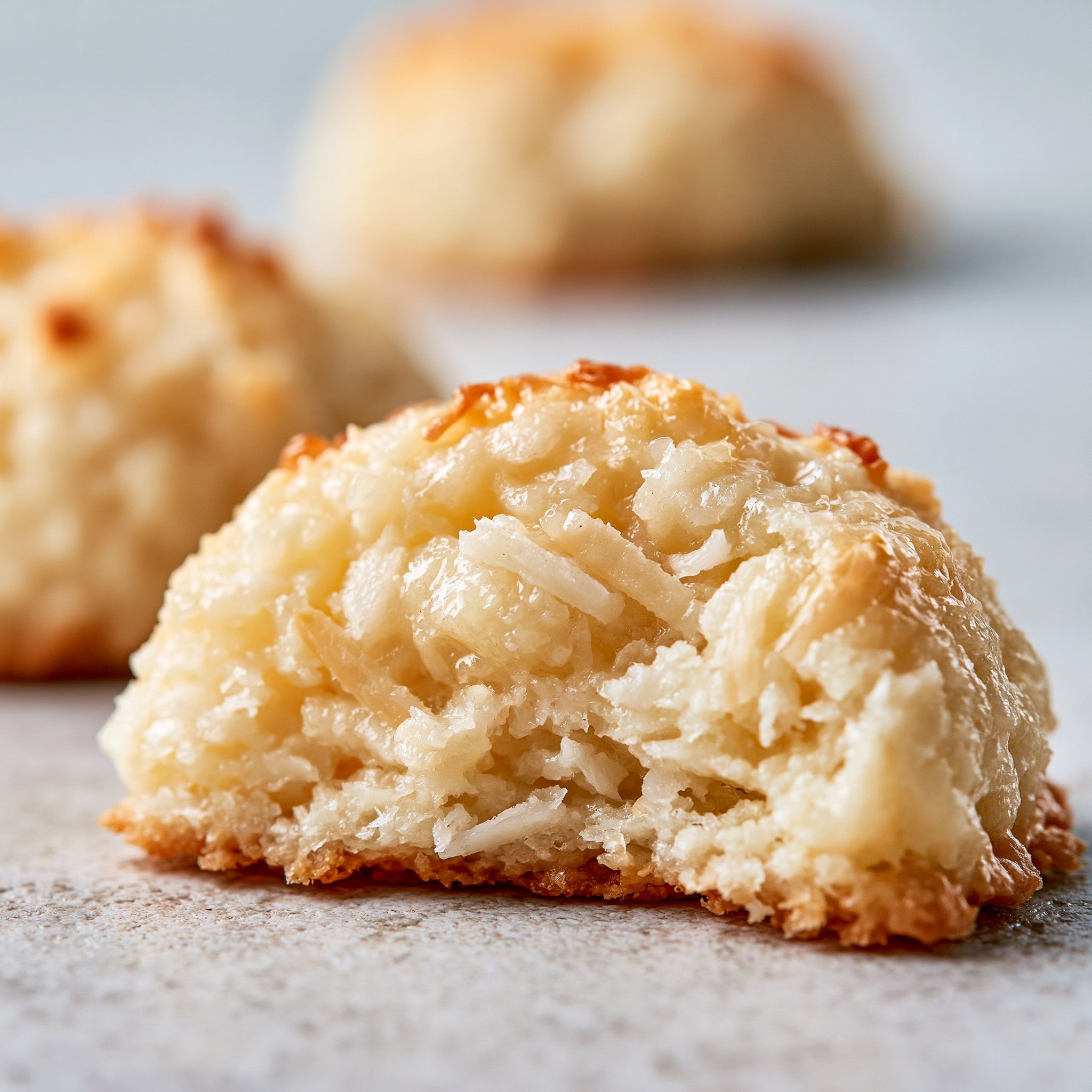 No-Bake Kokosnussplätzchen