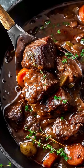 Boeuf Bourguignon à la Cocotte-Minute