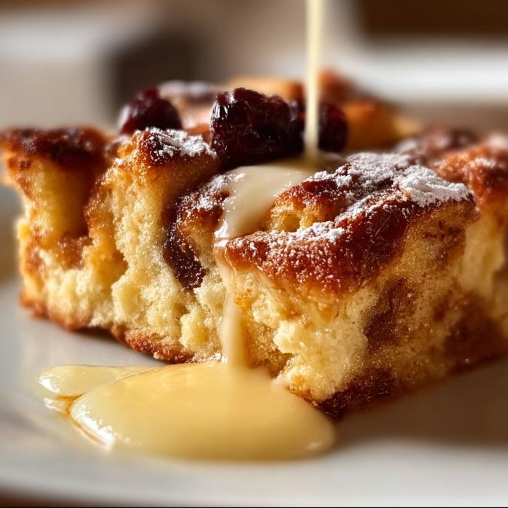 Eggnog Bread Pudding