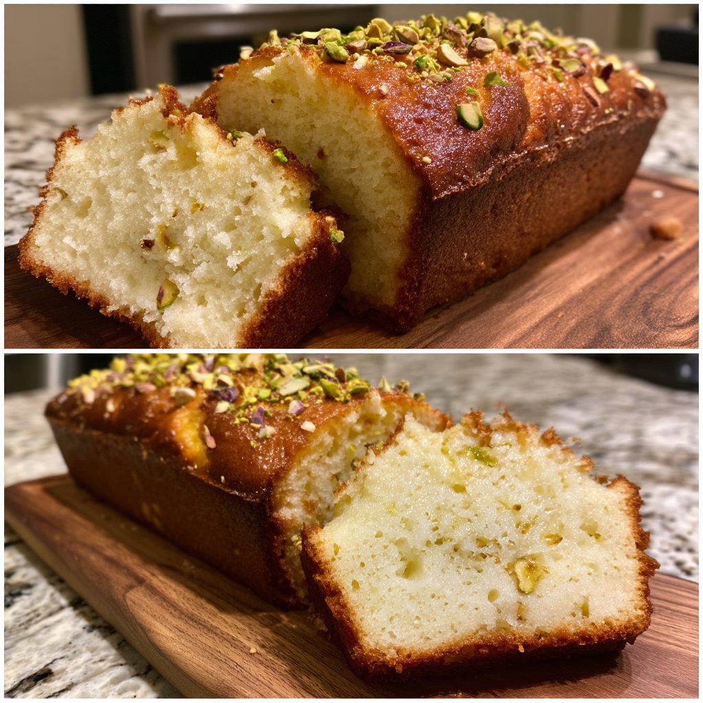 Spring Time Pistachio Ricotta Pound Cake 6 Spring Time Pistachio Ricotta Pound Cake