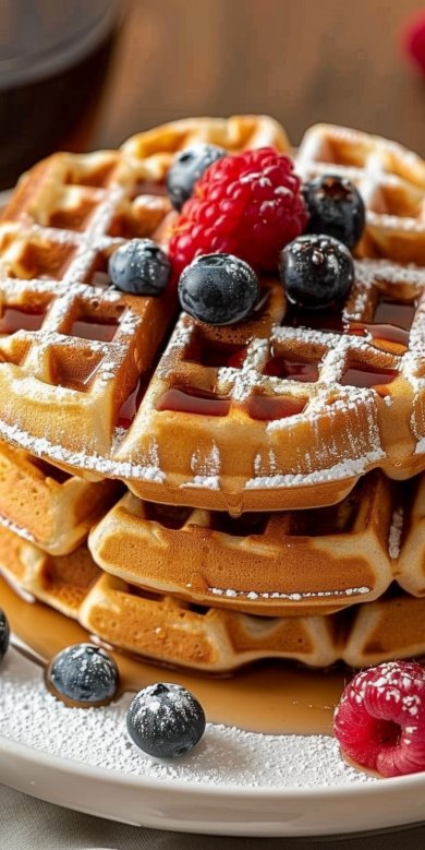 Recette gaufres croustillantes air fryer facile et rapide