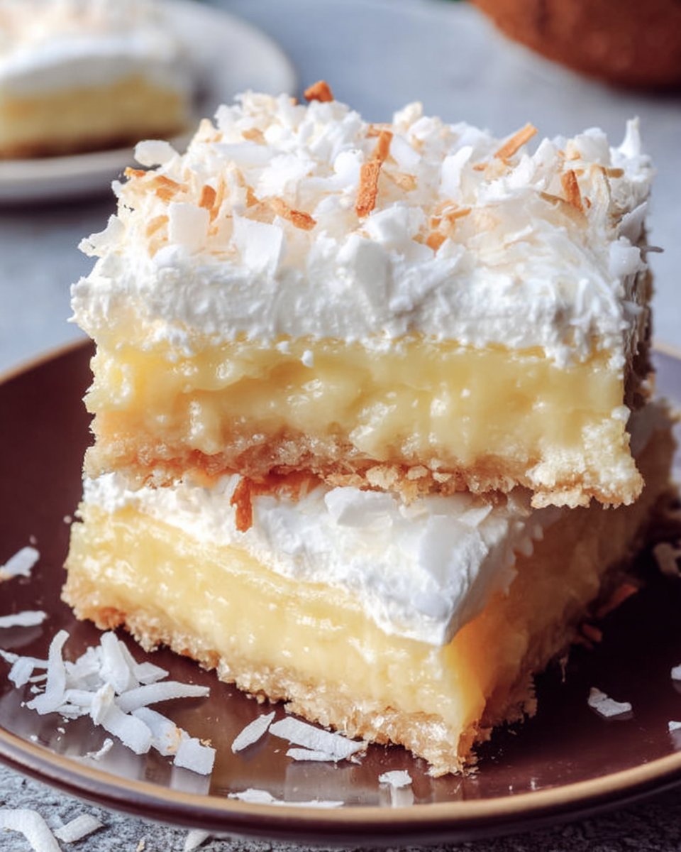 Coconut Cream Bars