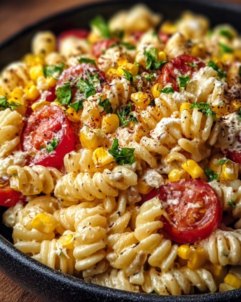 Mexican Street Corn Pasta Salad