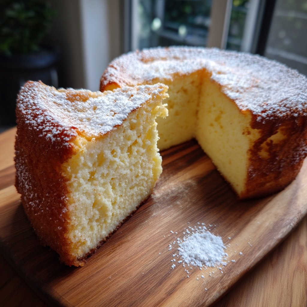 Light & Airy Ricotta Chiffon Cake 4 Light & Airy Ricotta Chiffon Cake