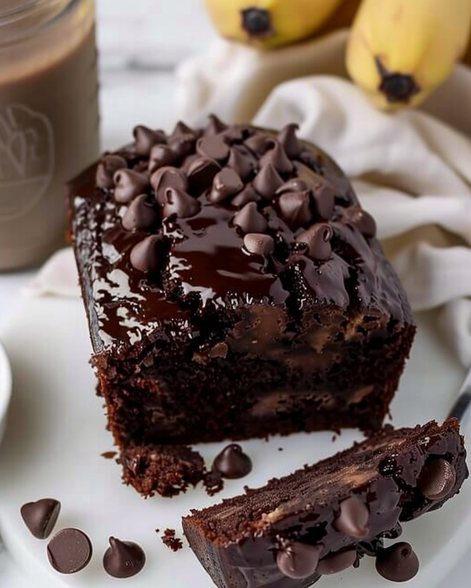 Guilt-Free Chocolate Banana Bread