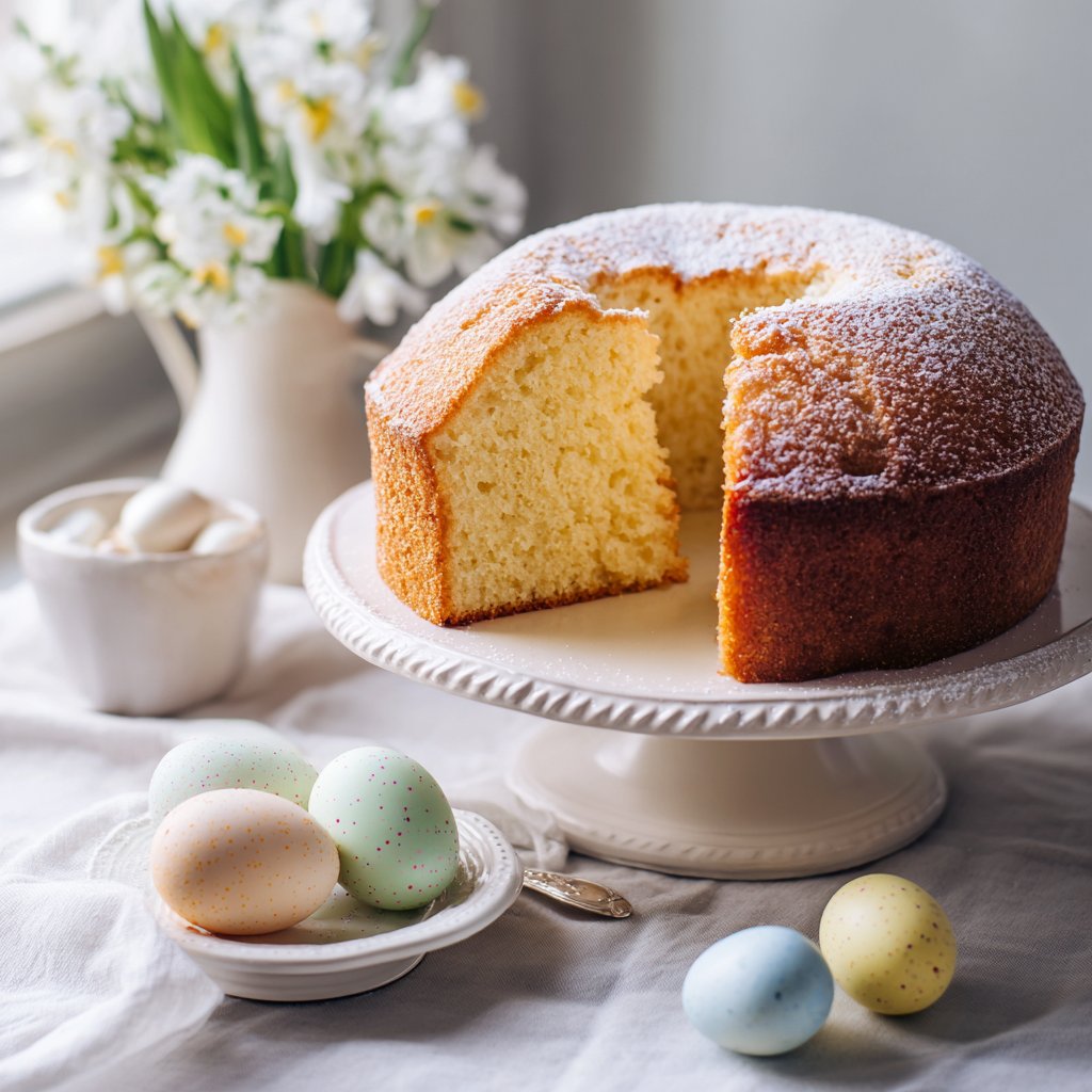 Traditional Easter Buttermilk Cake