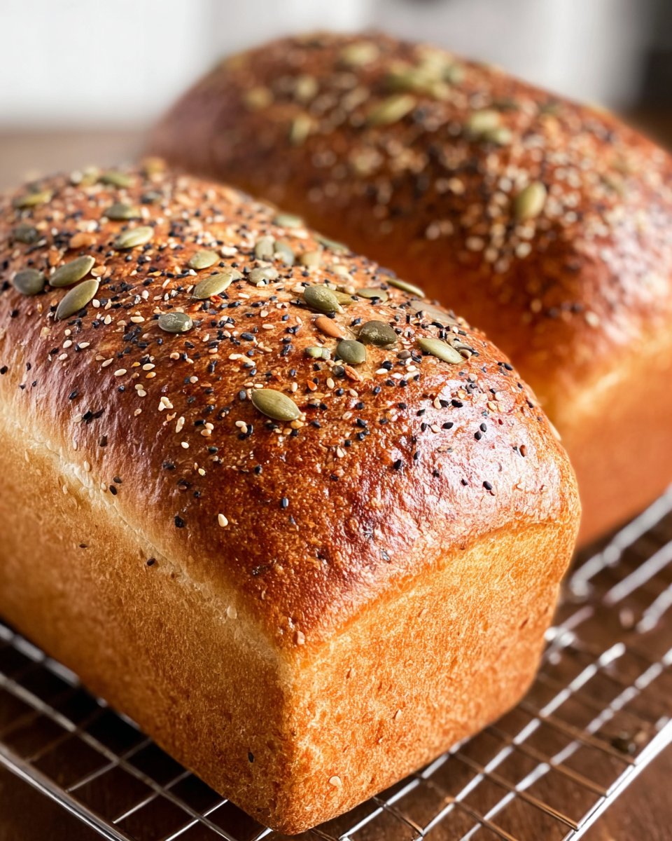 Multi-Seed Honey Wheat Bread