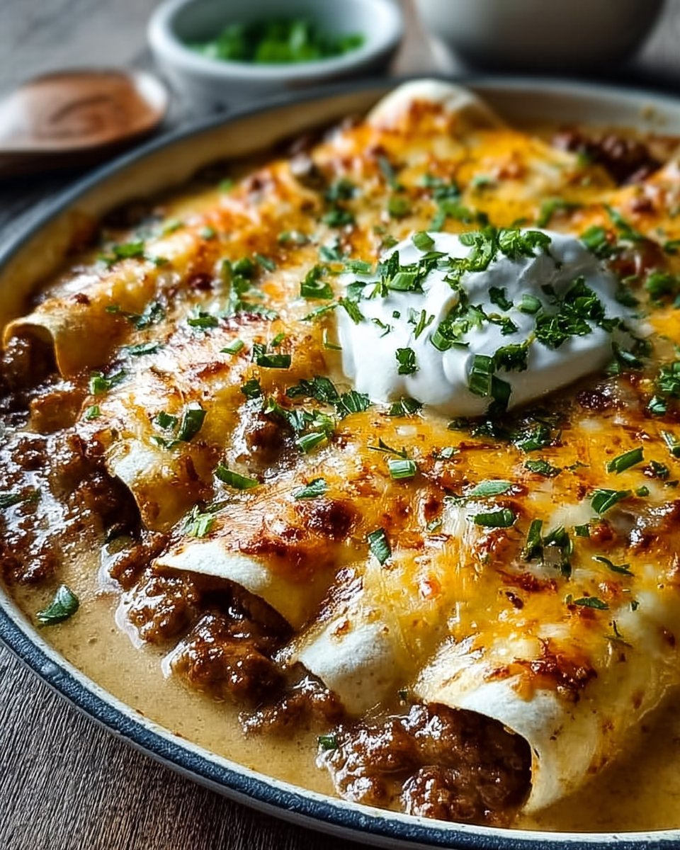 Delicious Breakfast Enchiladas with Sausage Gravy Made Easy