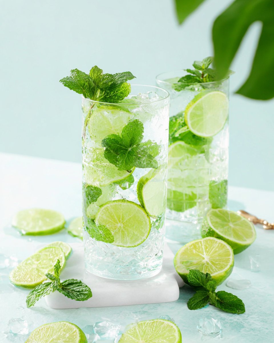 Easy Virgin Mojito Mocktail