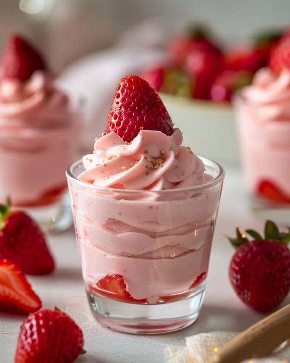 Light Strawberry Mousse