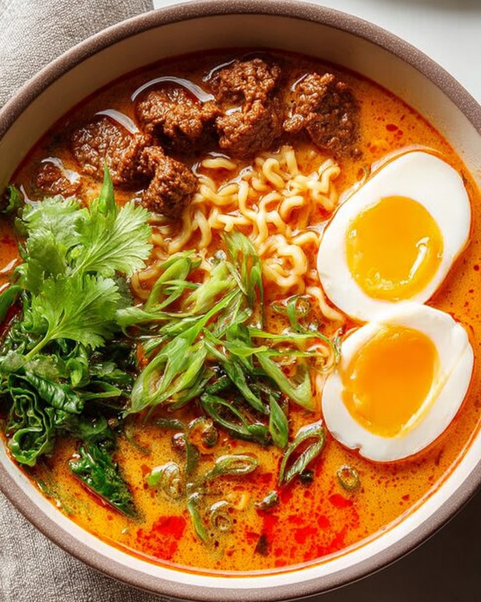 Spicy Coconut Curry Ramen