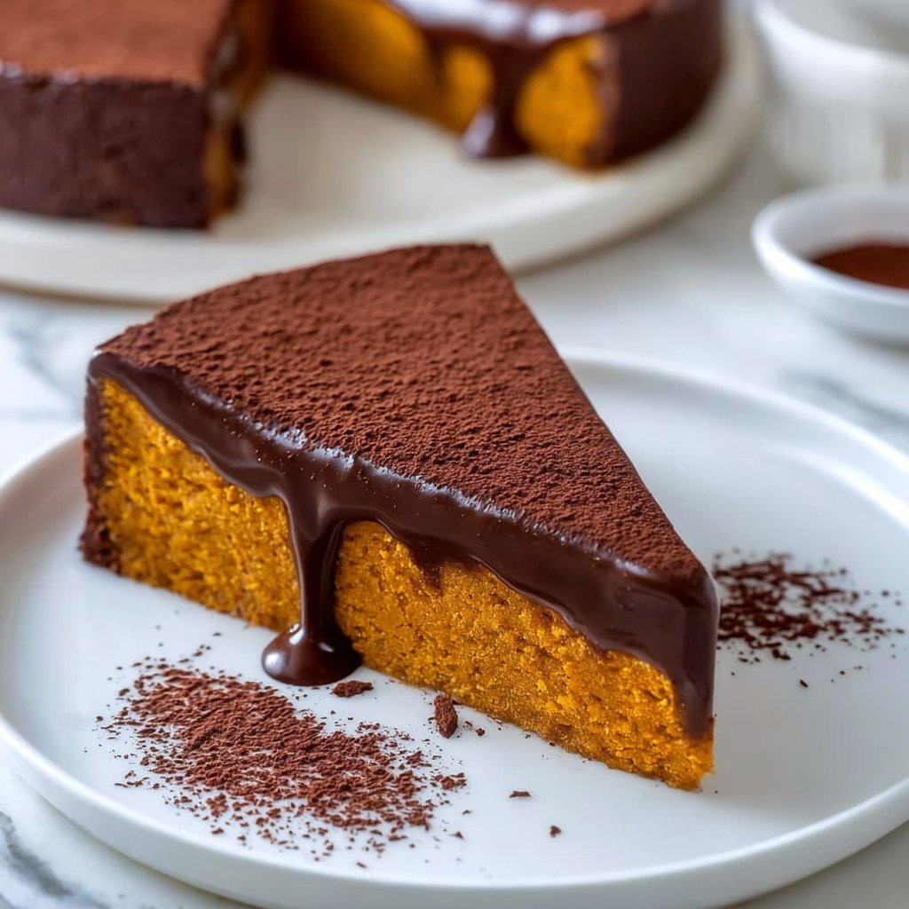 Chocolate Pumpkin Cake