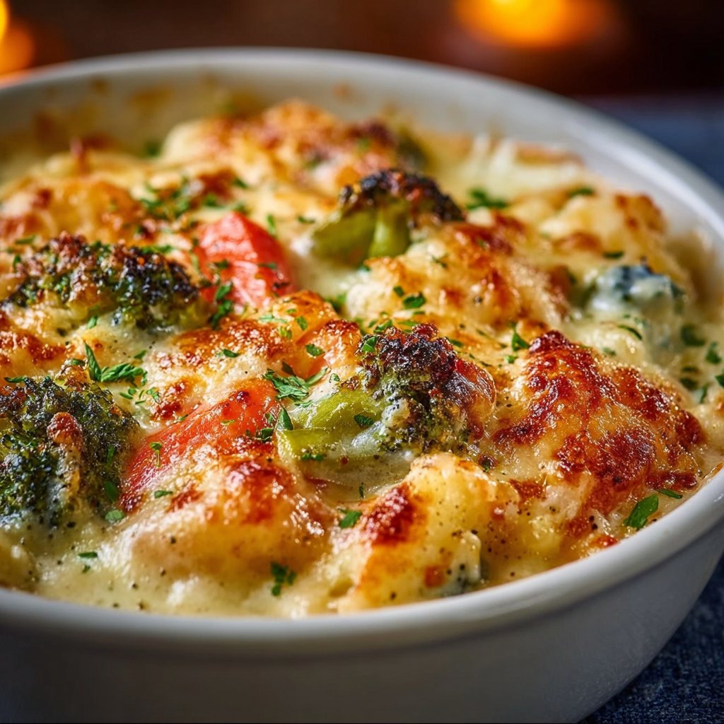 Creamy Winter Vegetable Casserole