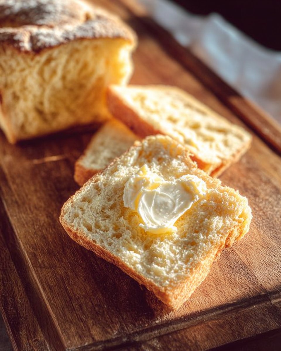 Easy 30 Minute Rise English Muffin Bread