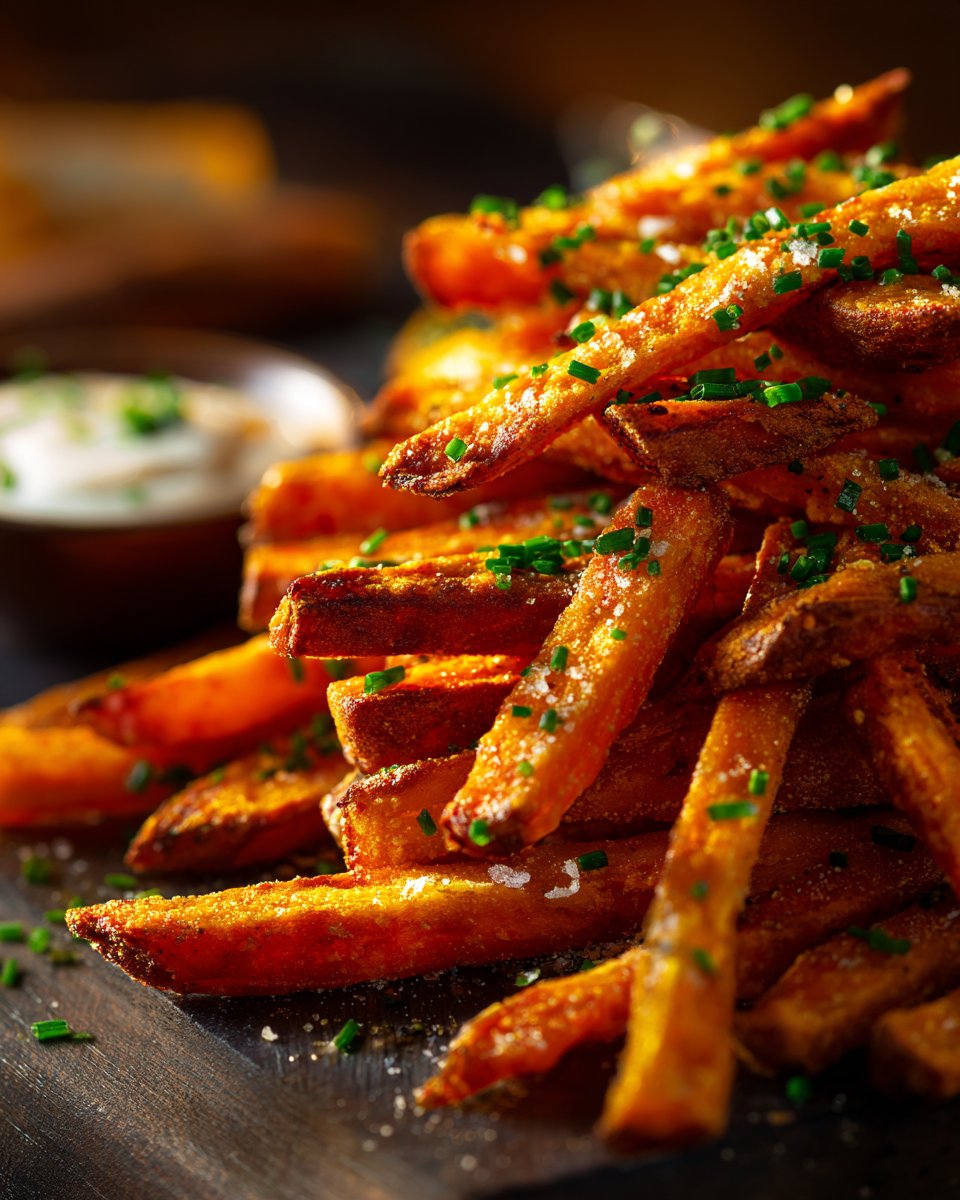 Crispy Oven Baked Sweet Potato Fries
