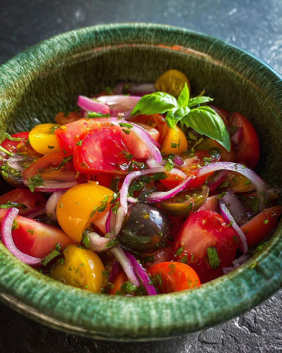 Marinated Tomato Salad