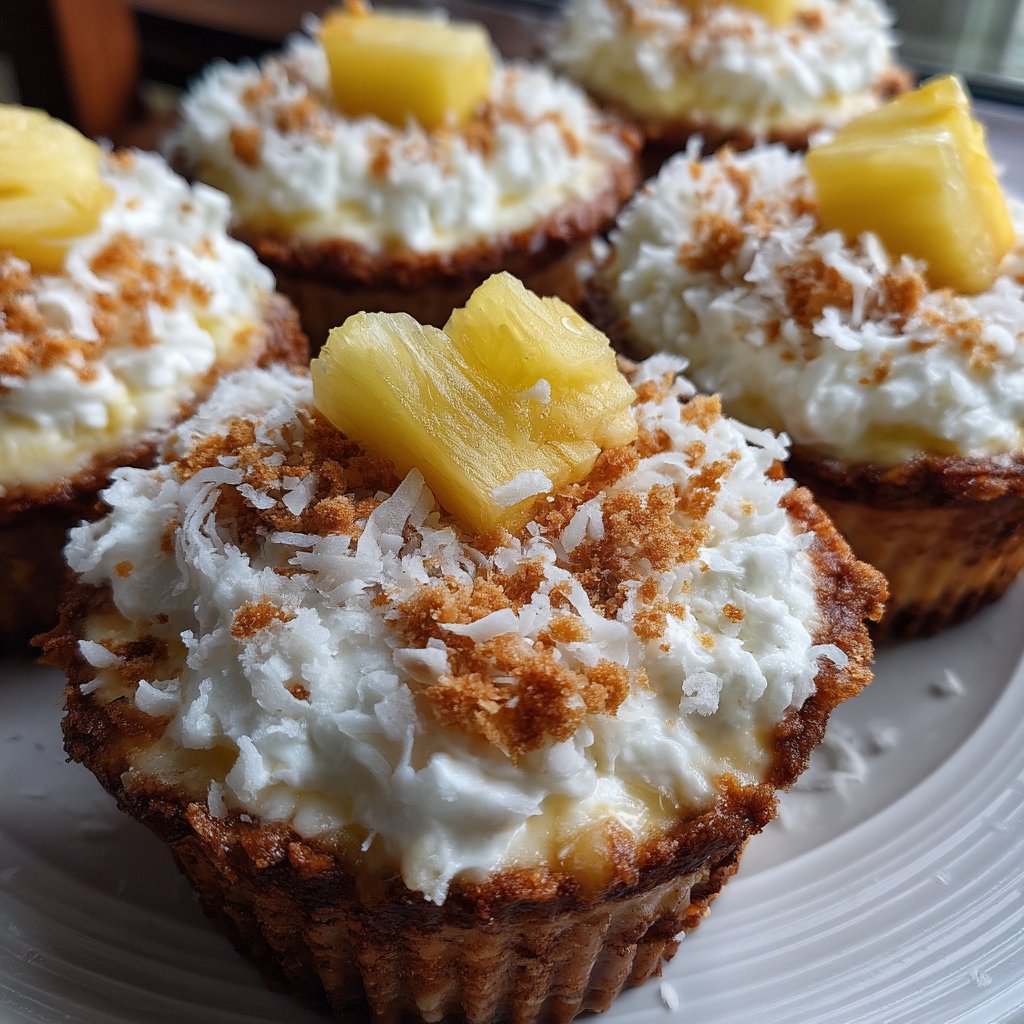 Picnic Pineapple Coconut Mascarpone Cups