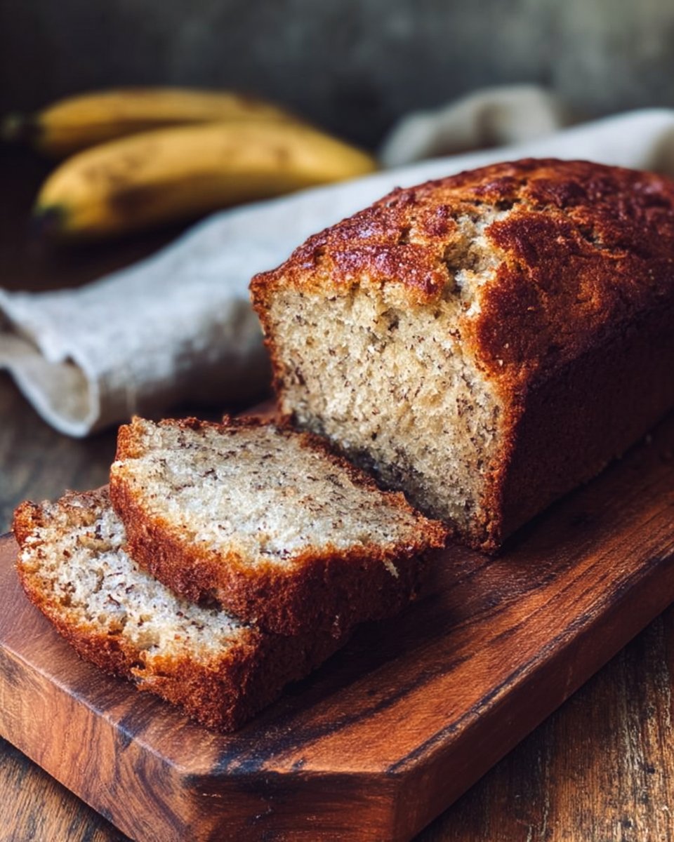 The Best Moist Banana Bread