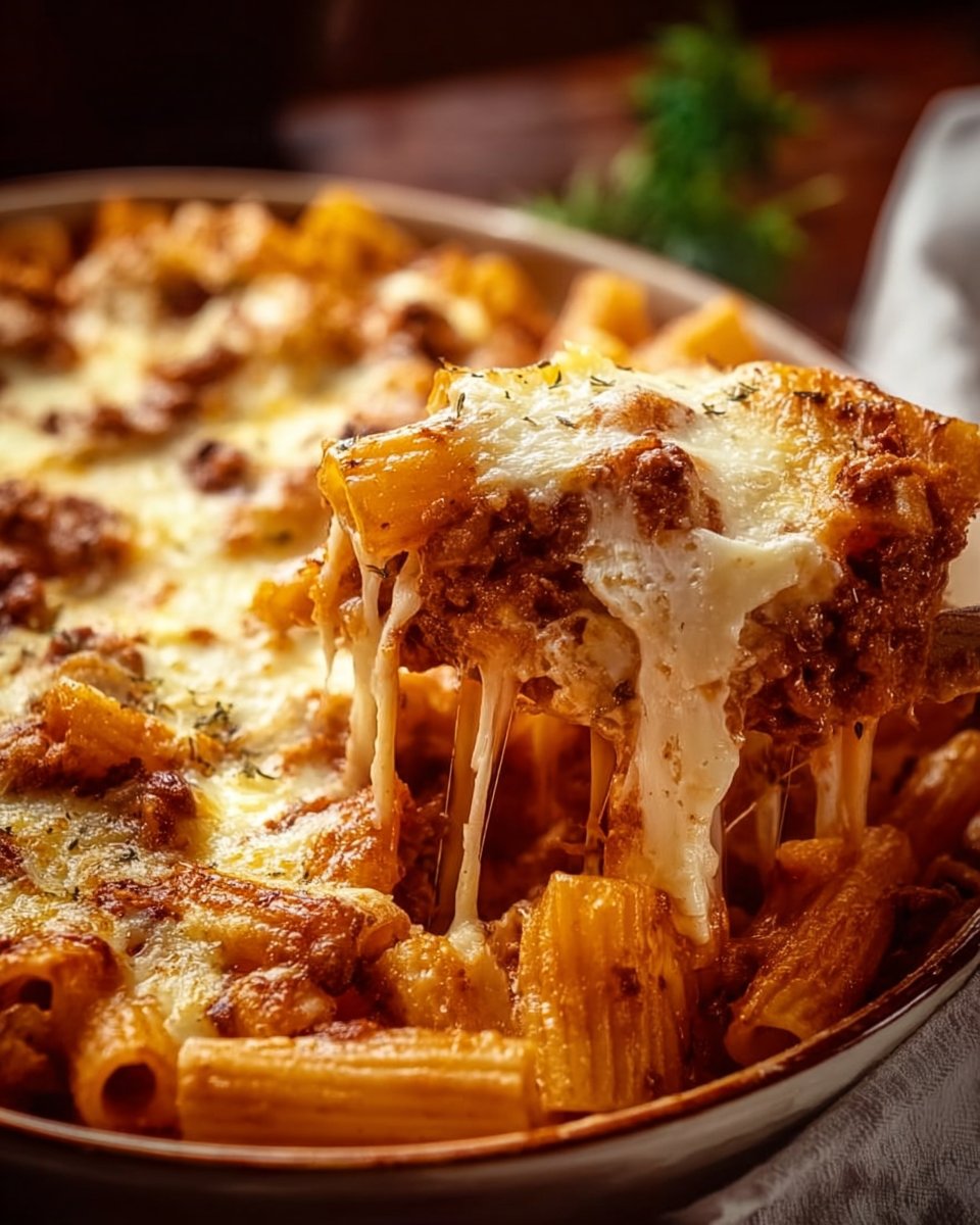 The Best Baked Ziti With Ricotta Ever