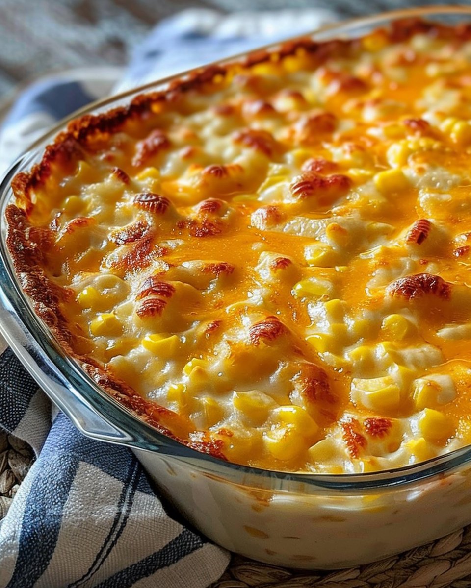 Cream Cheese Corn Casserole