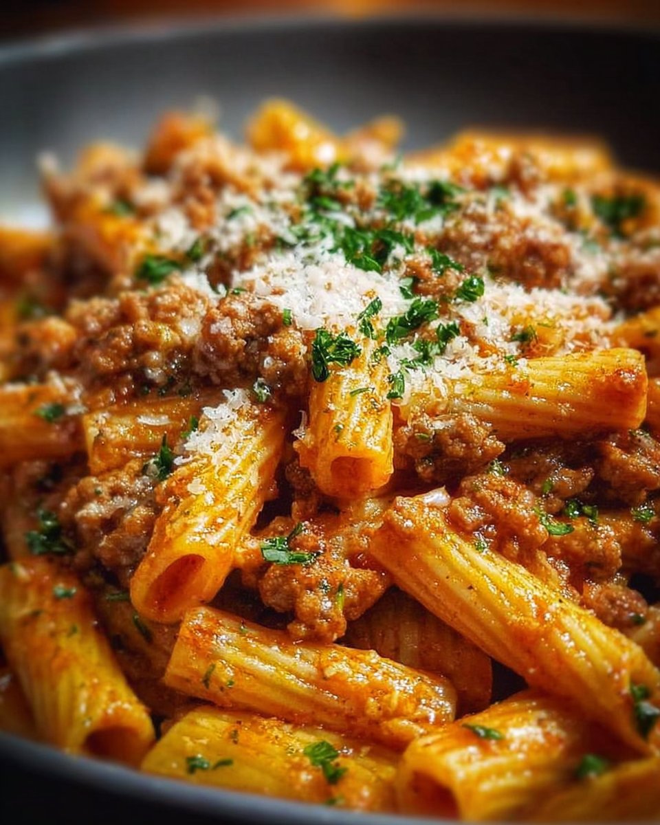 Cheesy Ground Turkey Pasta 2 Cheesy Ground Turkey Pasta