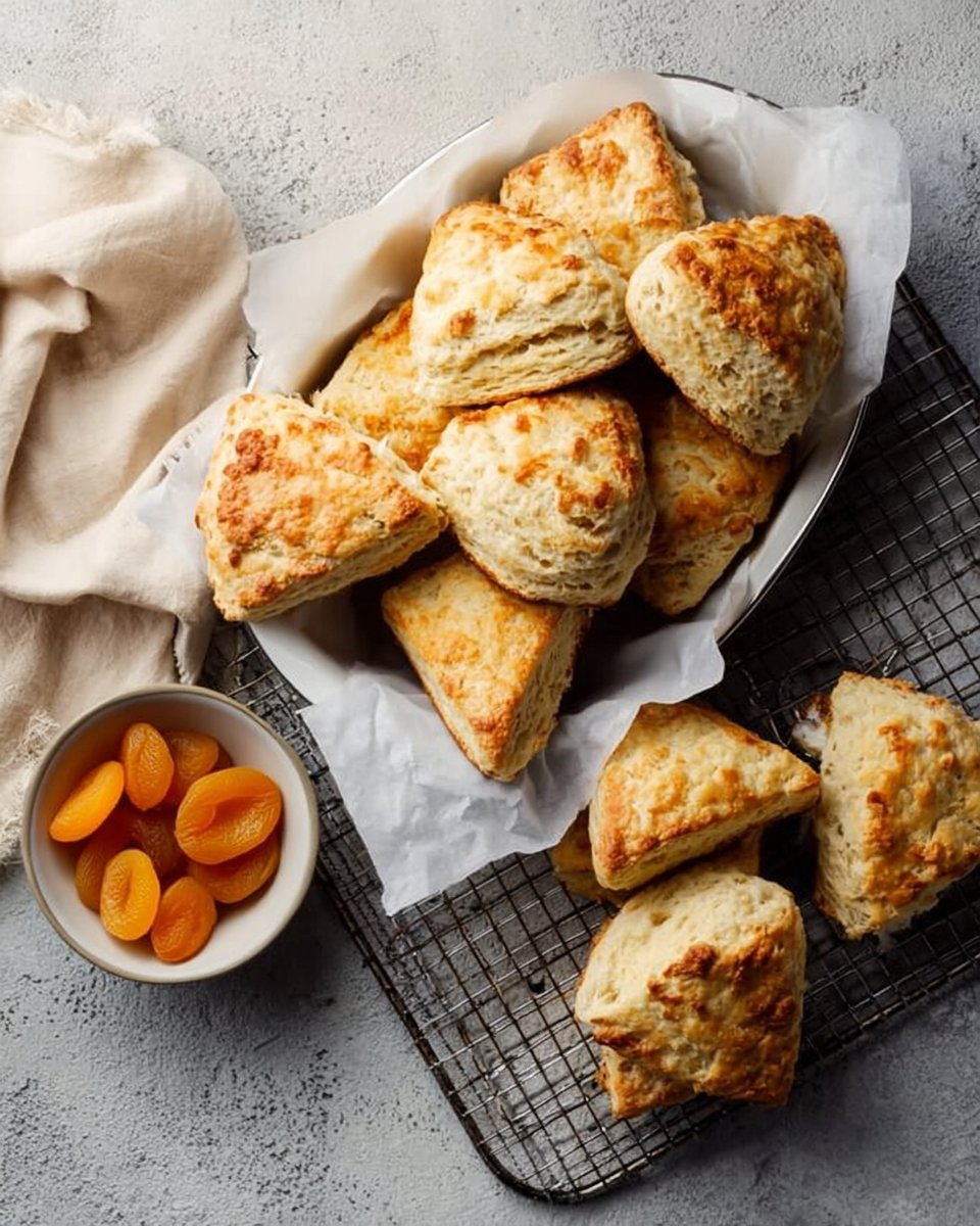 Apricot Cream Cheese Scones