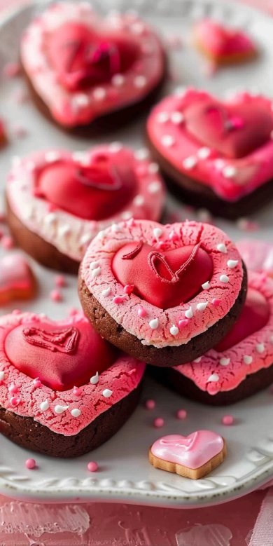Biscuits de la Saint-Valentin