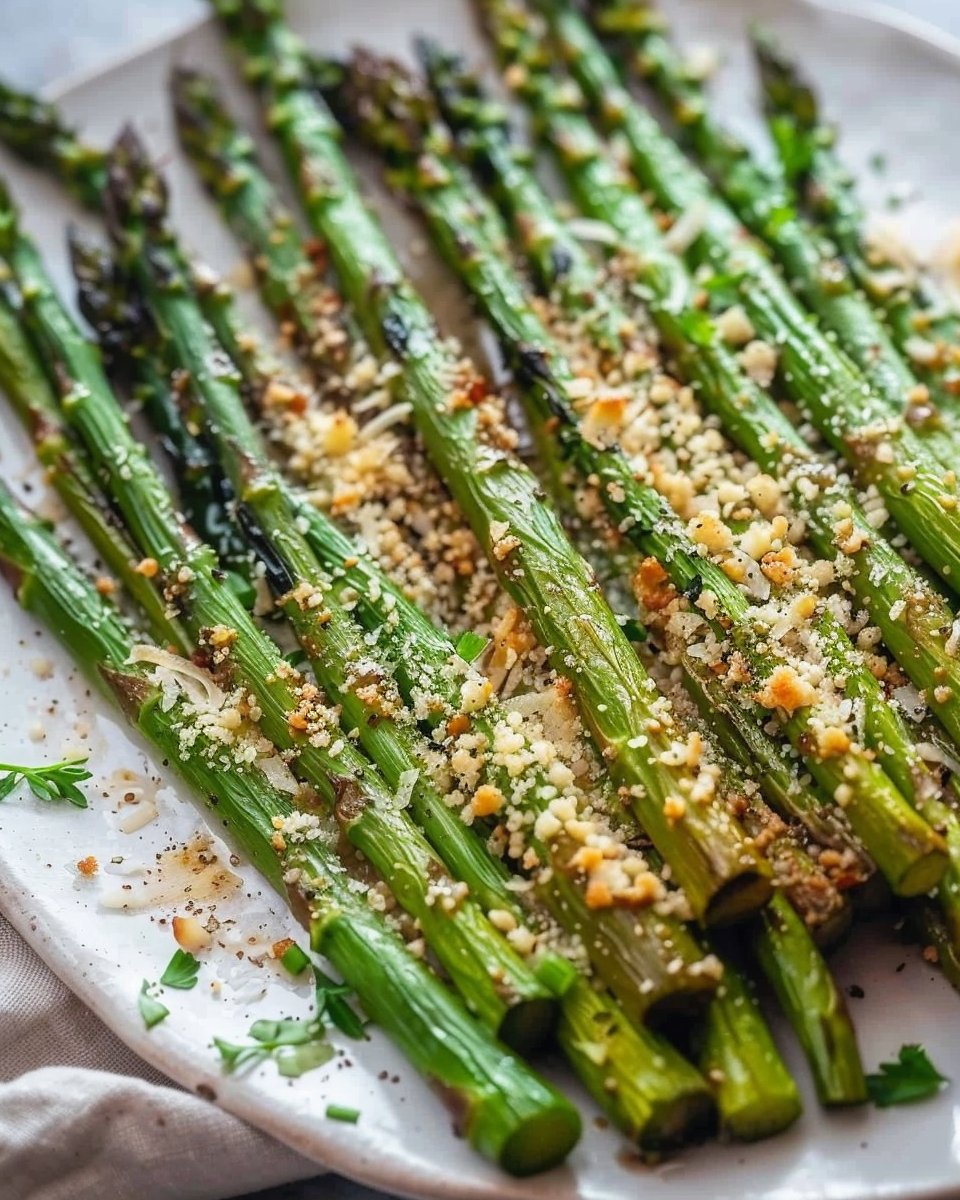Roasted Parmesan Asparagus 1 Roasted Parmesan Asparagus