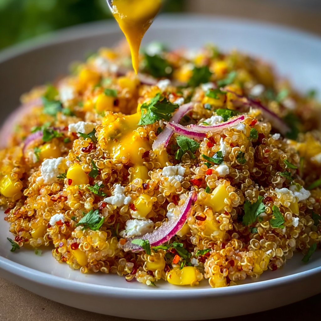 Mexican Street Corn Quinoa Salad