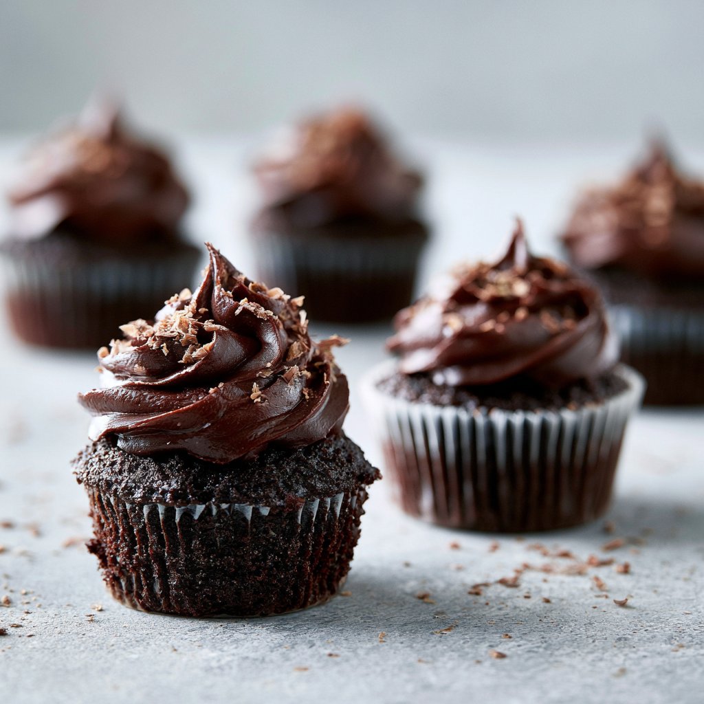 Cupcakes de Chocolate Sin Gluten