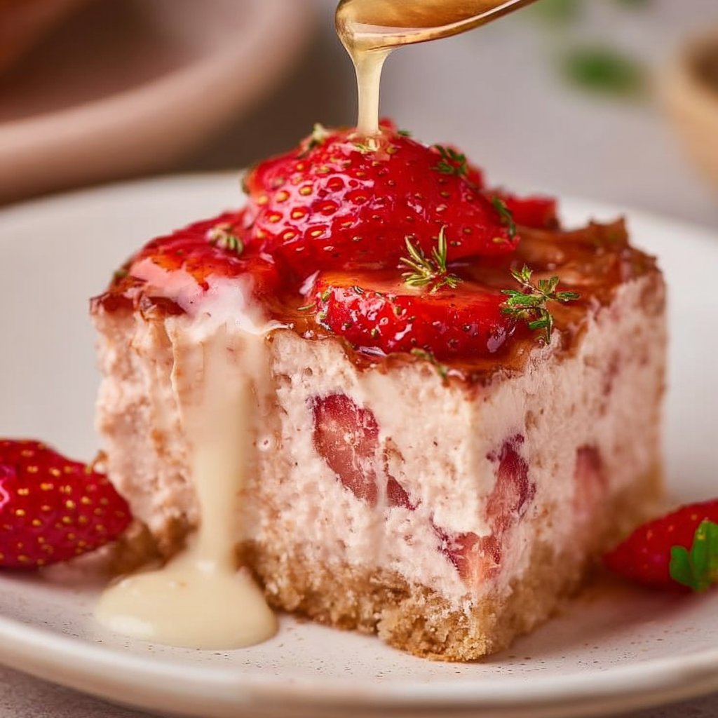 Strawberry Sheet Cake