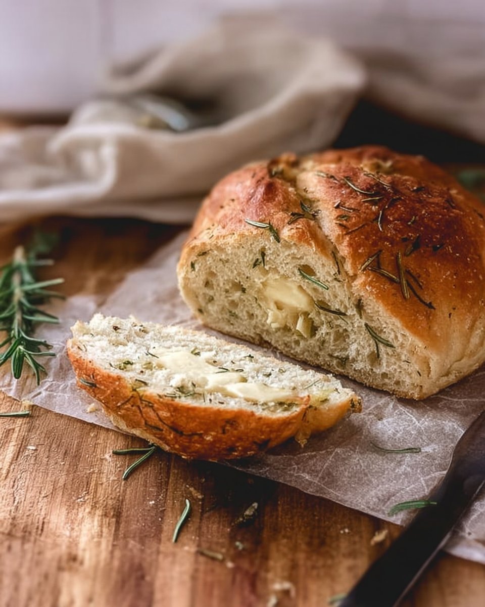 Copycat Macaroni Grill Rosemary Bread