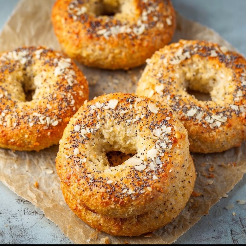 Almond Flour Bagels