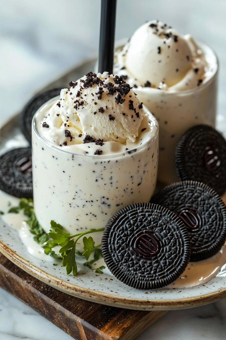 3 Ingredients Cookies and Cream Milkshake