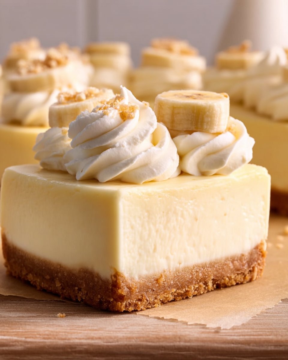 Banana Pudding Cheesecake Bars