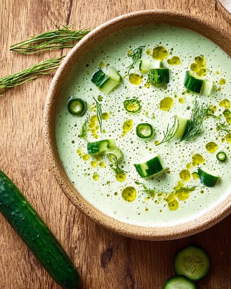 No-Cook Cucumber Gazpacho