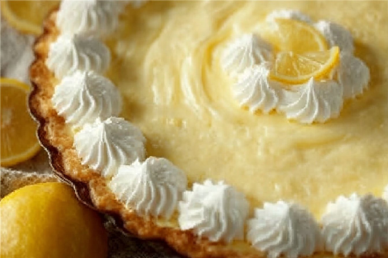 Lemon Pudding Pie Recipe