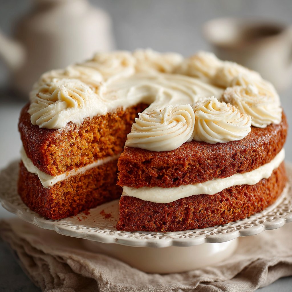 Old Fashioned Spice Cake with Cream Cheese Frosting