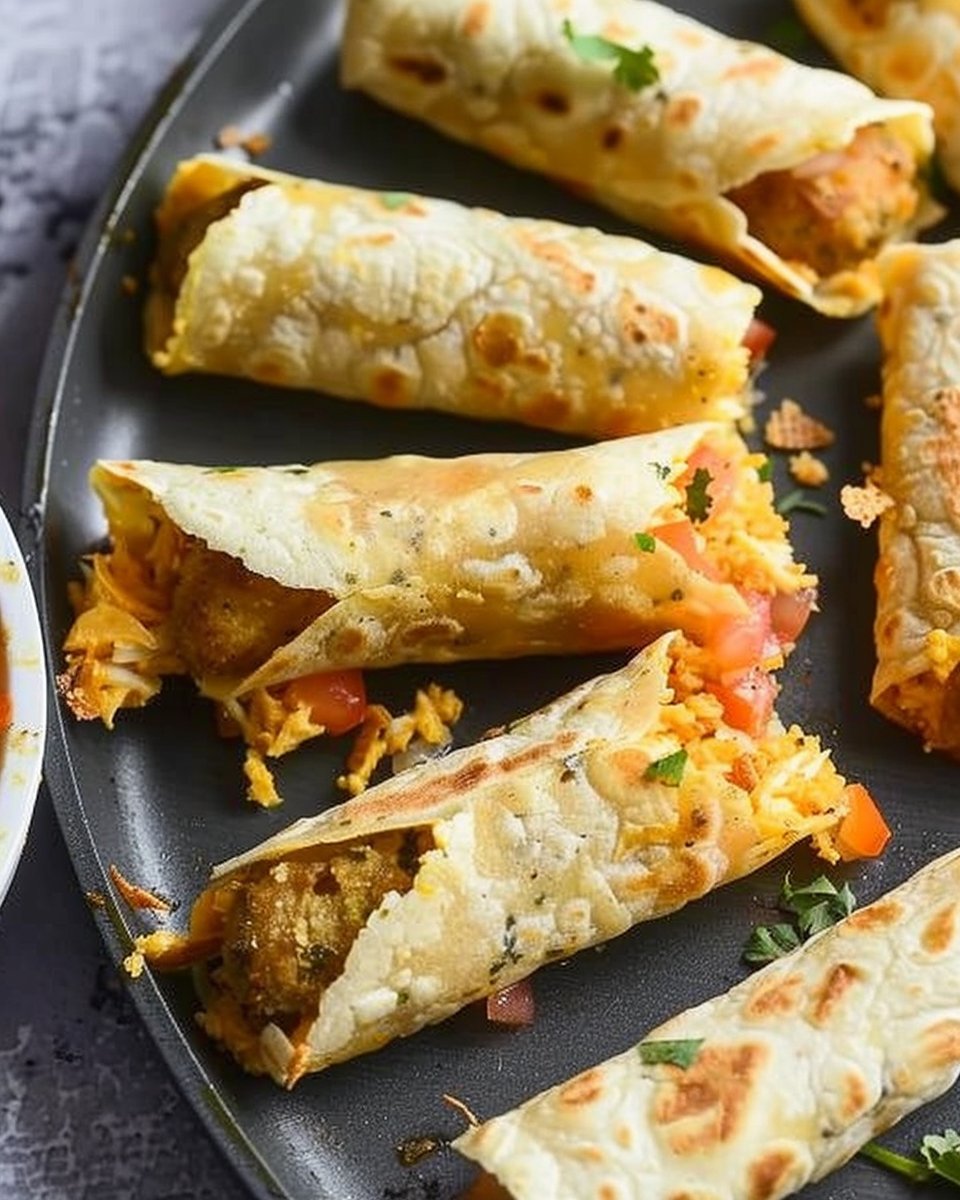 Easy Breakfast Taquitos