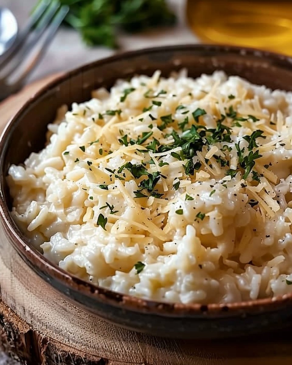 Creamy Parmesan Rice