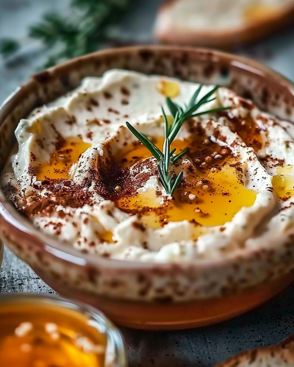 Spicy Cream Cheese Dip With Hot Honey