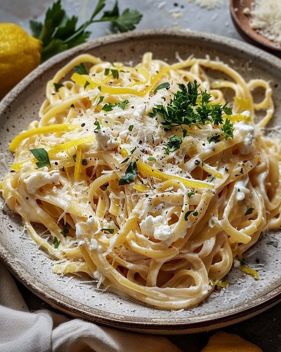 Fresh Spring Lemon Ricotta Pasta 1 Fresh Spring Lemon Ricotta Pasta