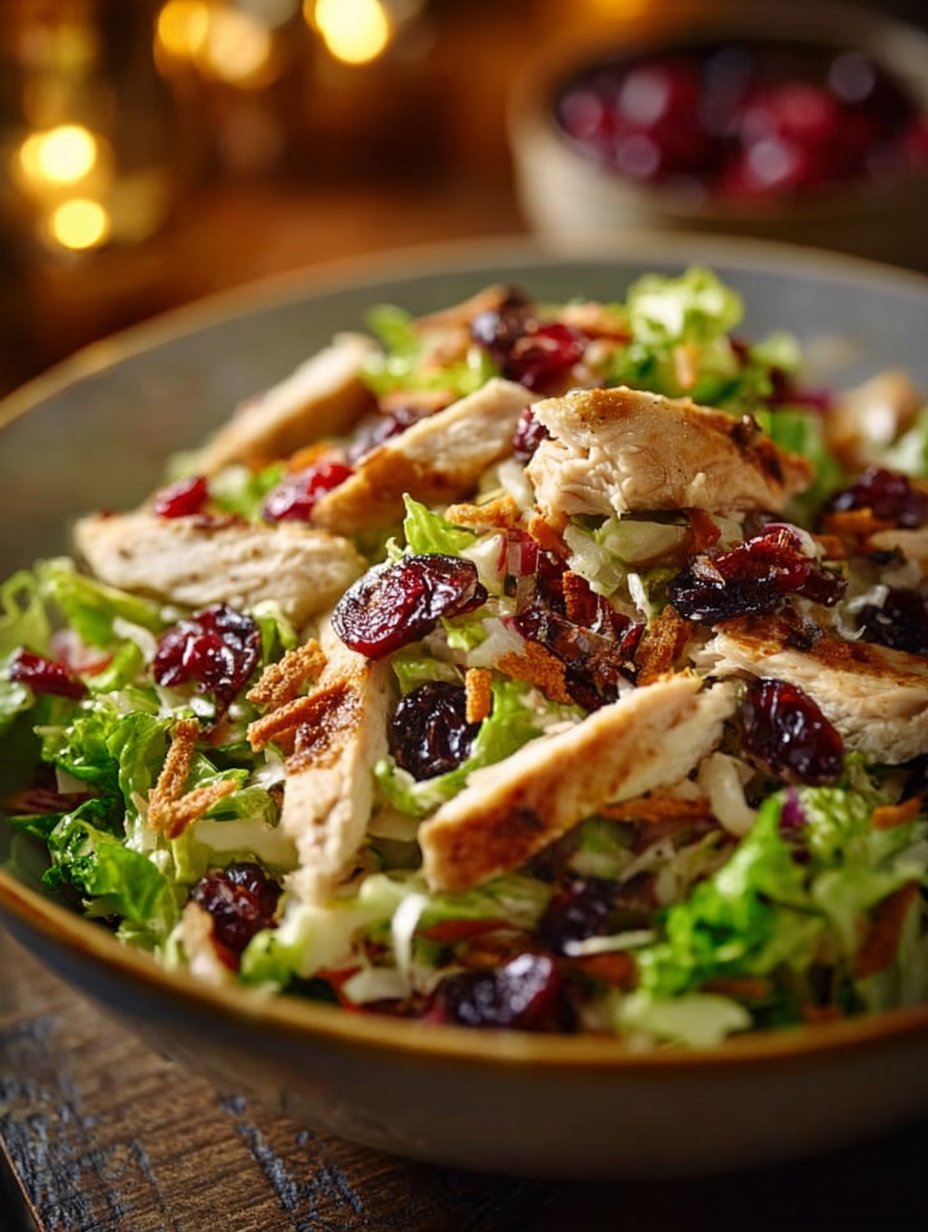 Asian Chicken Cranberry Salad