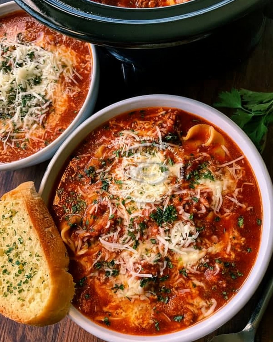 Creamy 20-Minute Copycat Crock Pot Lasagna Soup