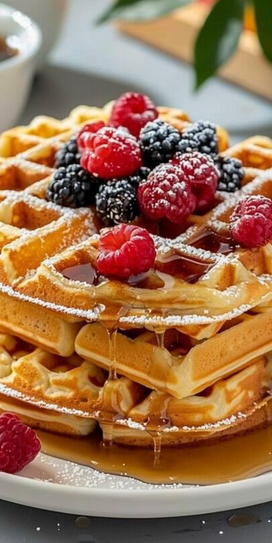 Recette gaufres croustillantes air fryer facile et rapide